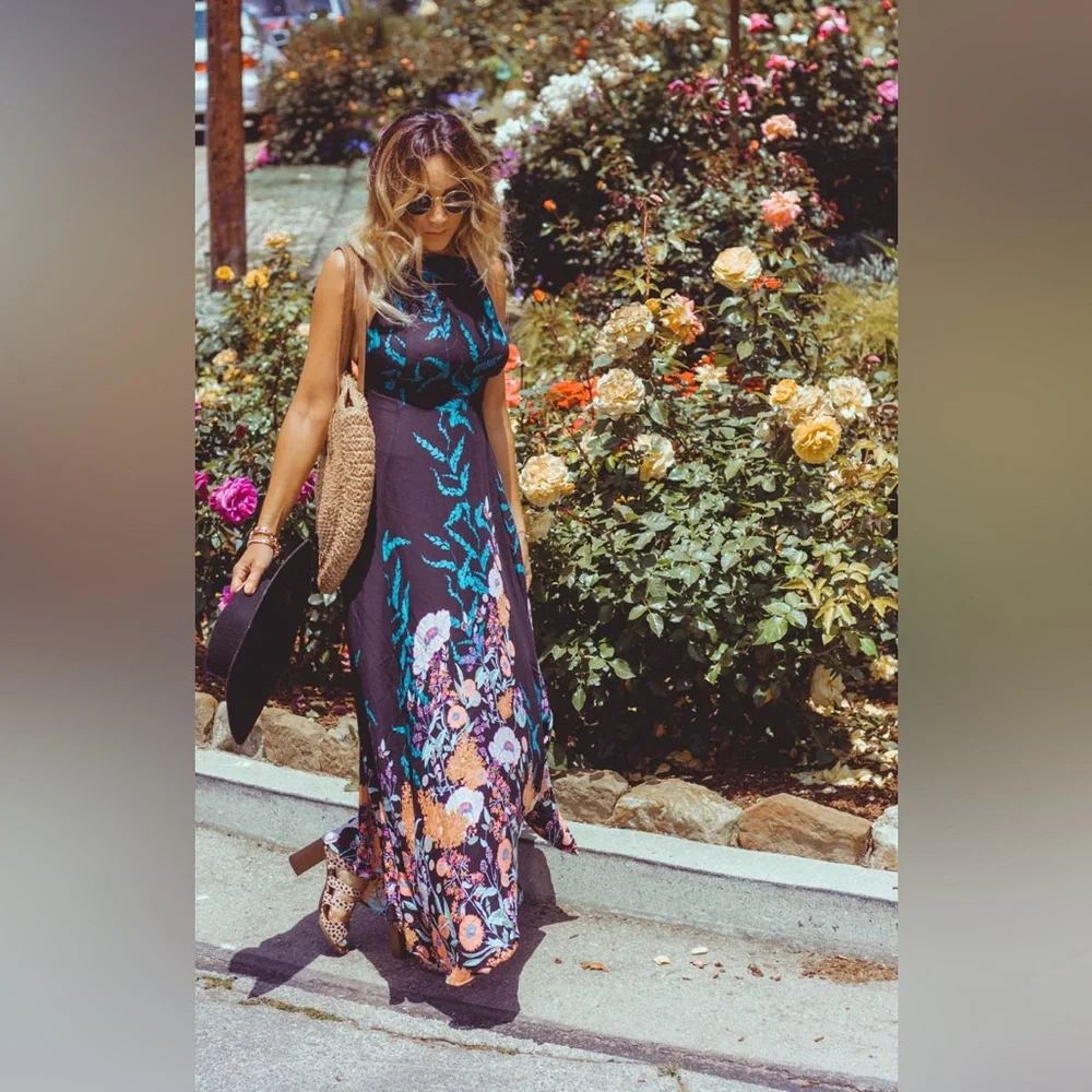 Free People Embrace It Floral Maxi Dress - Picture 3 of 11